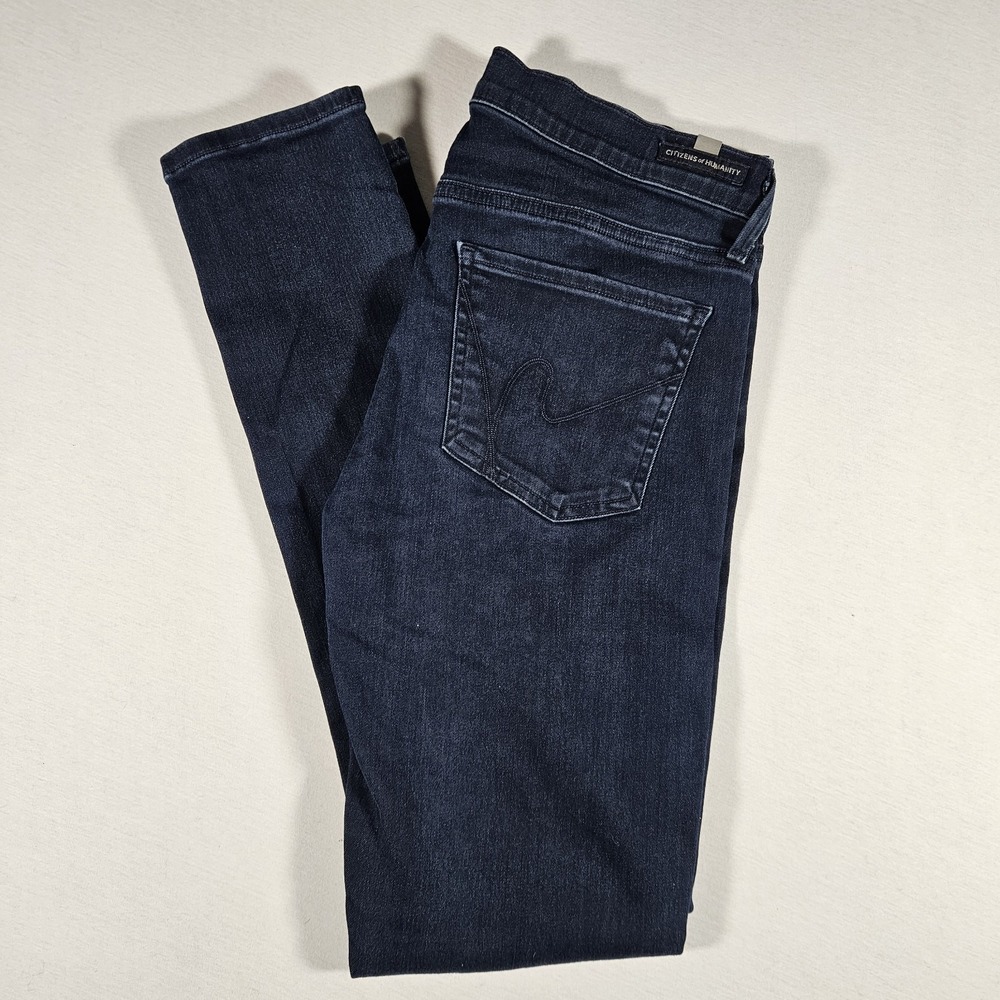 Citizens of Humanity Avedon Ultra Skinny Jeans Womens 31 Dark Wash‎ Stretch USA